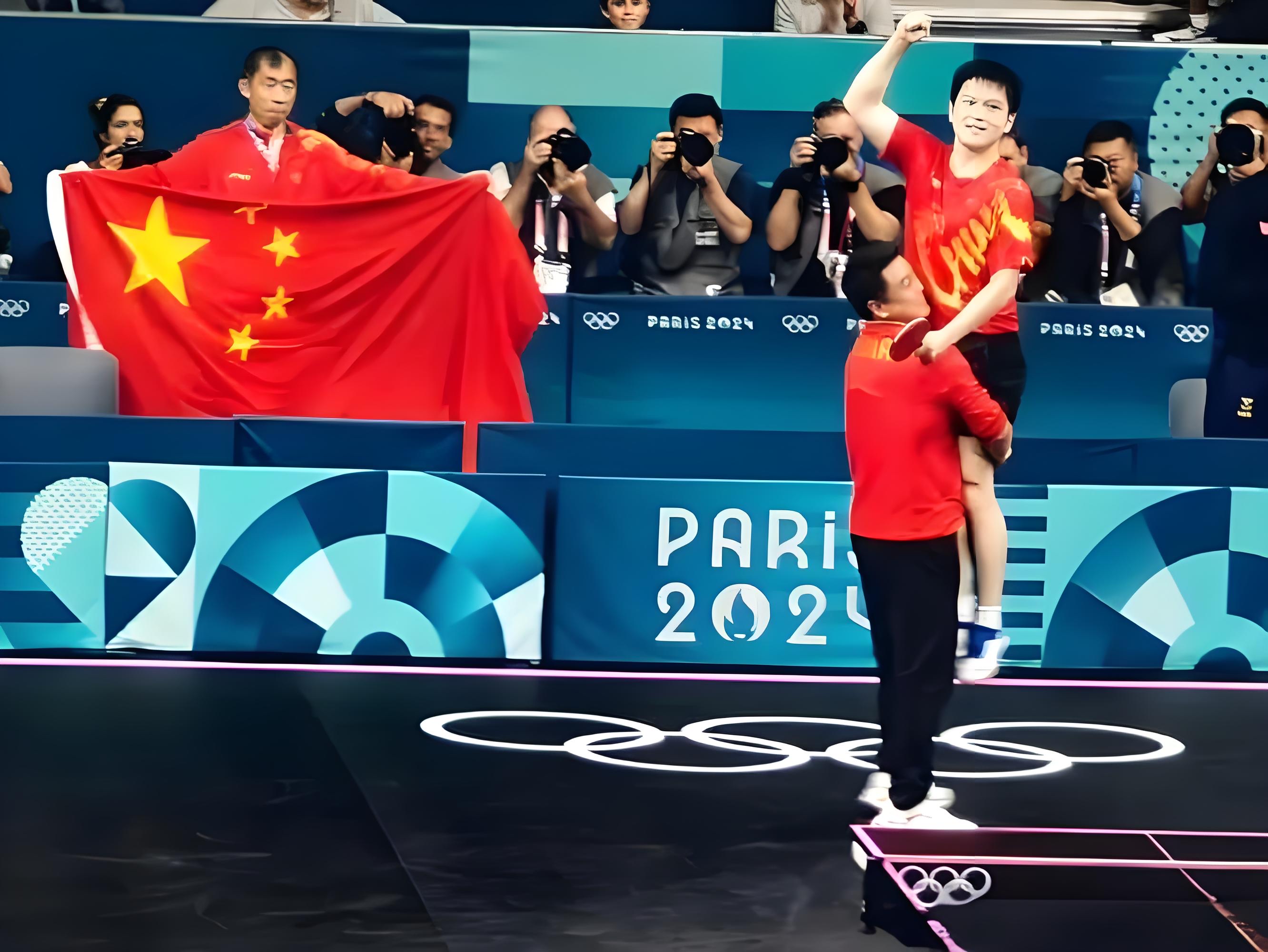 中国队轻取波兰队，马龙点燃赛场